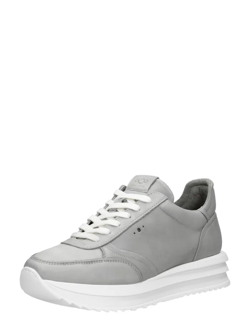 Aqa Veterschoenen Laag, lage veterschoenen voor dames in grijs, foto 2 van 2