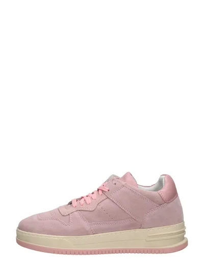 Sub55 Veterschoenen Laag, lage veterschoenen voor dames in roze, foto 1 van 4