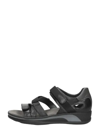 Wolky Desh, sandalen plat voor dames in zwart, foto 1 van 4