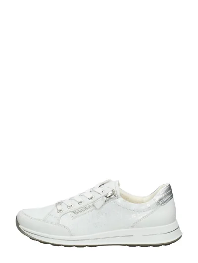 Ara Osaka 2.0, lage veterschoenen voor dames in wit, foto 1 van 4