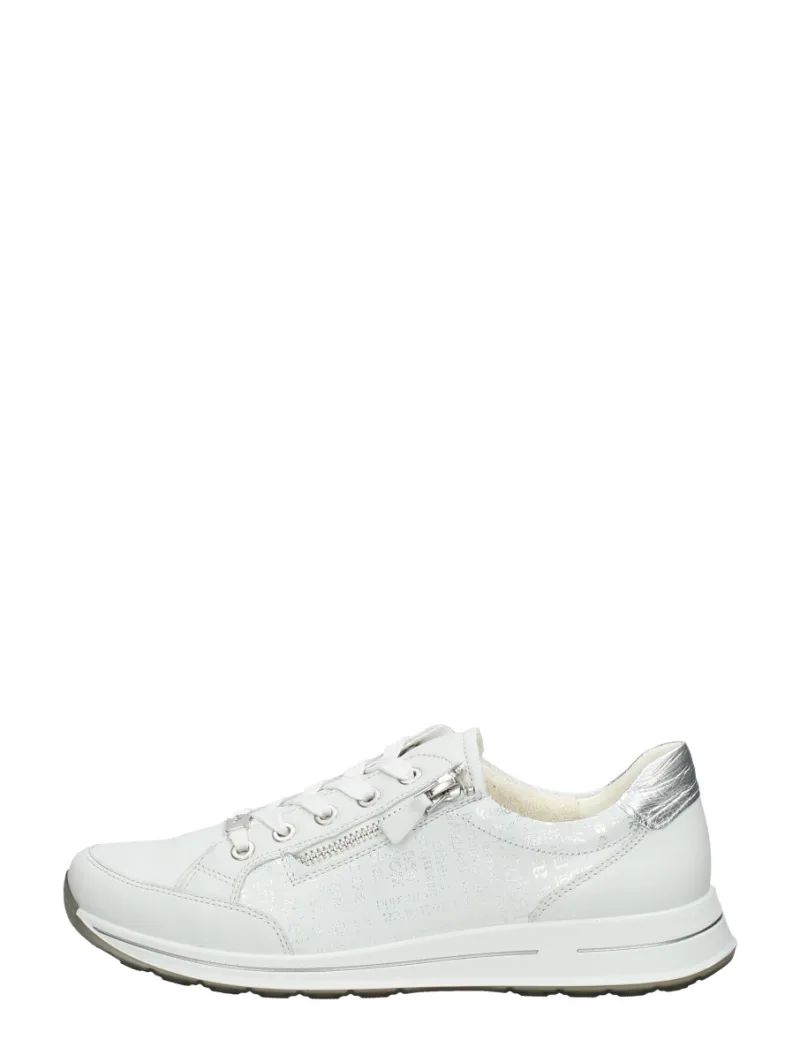 Ara Osaka 2.0, lage veterschoenen voor dames in wit