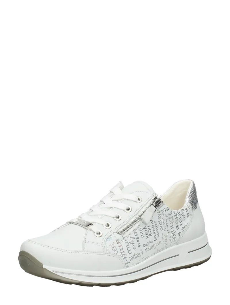 Ara Osaka 2.0, lage veterschoenen voor dames in wit, foto 2 van 2
