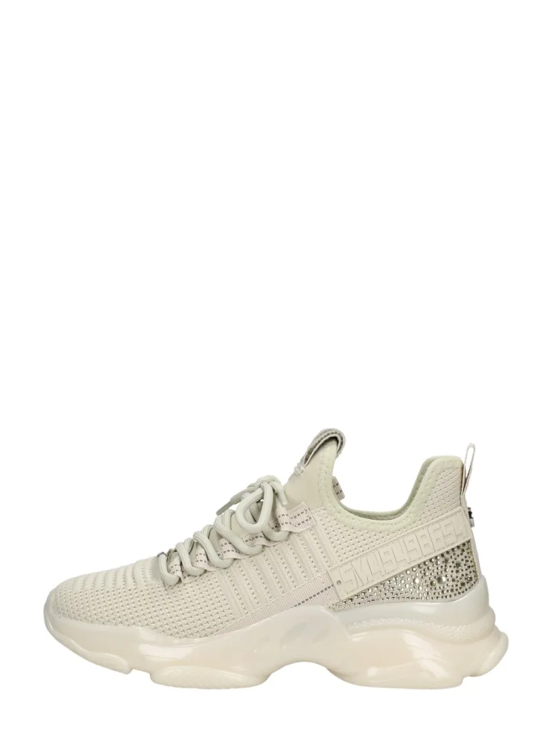 Steve Madden Maxilla-R, lage sneakers voor dames in gebroken wit
