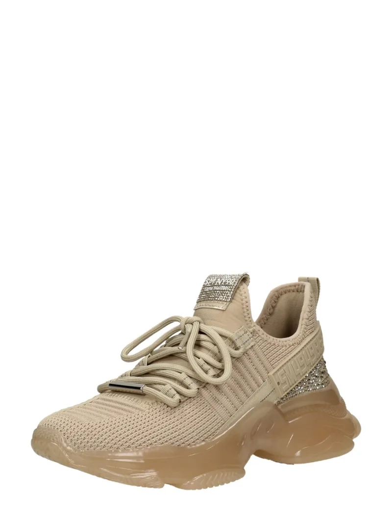 Steve Madden Maxilla-R, lage sneakers voor dames in goudkleur, foto 2 van 2