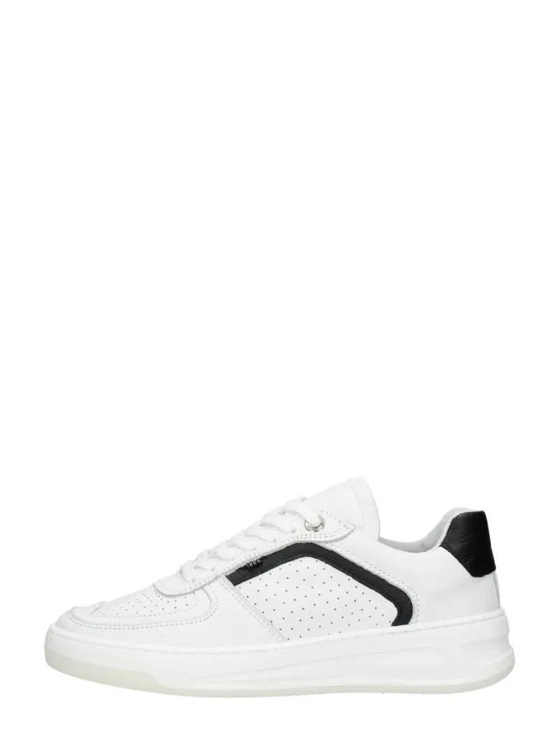 Bronx Old Cosmo, lage veterschoenen voor dames in wit