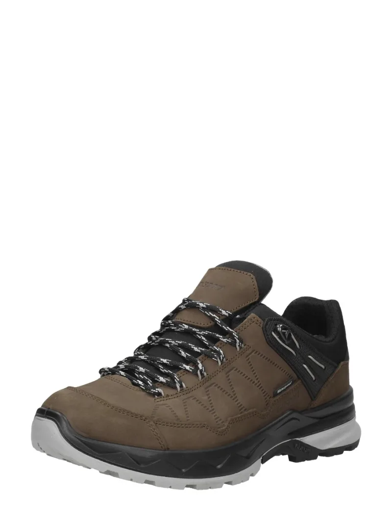 GriSport GRI Tampa Low, lage veterschoenen voor heren in donkerbruin, foto 2 van 2