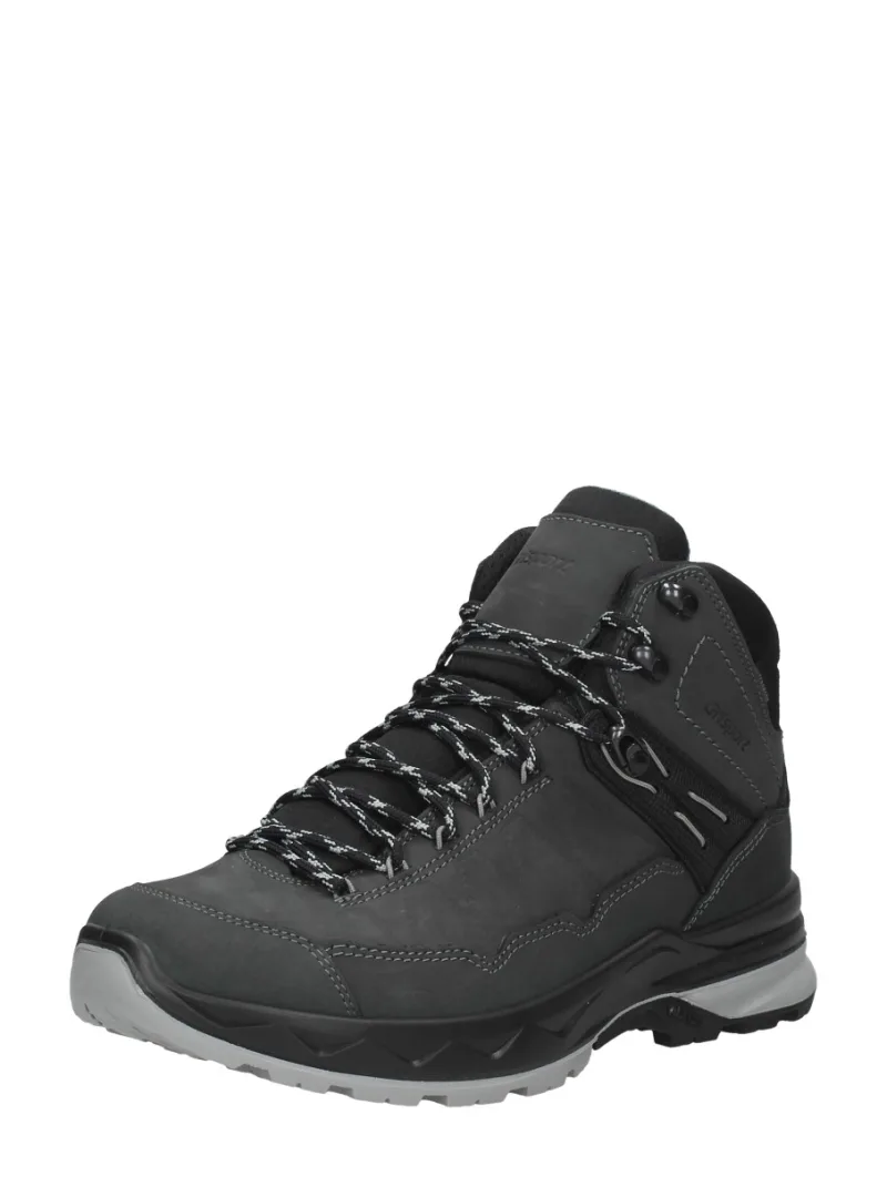 GriSport GRI Tampa Mid, hoge veterschoenen voor heren in donkergrijs, foto 2 van 2