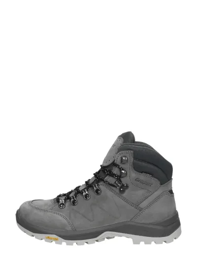 GriSport GRI Boston Mid, hoge veterschoenen voor dames in grijs, foto 1 van 4