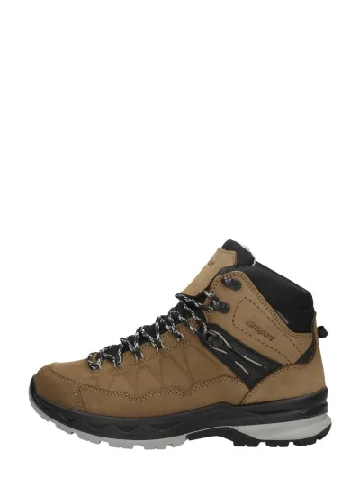 GriSport GRI Tampa Mid, hoge veterschoenen voor dames in beige, foto 1 van 4