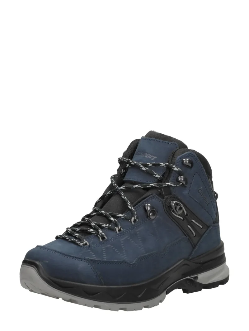 GriSport GRI Tampa Mid, hoge veterschoenen voor dames in blauw, foto 2 van 2