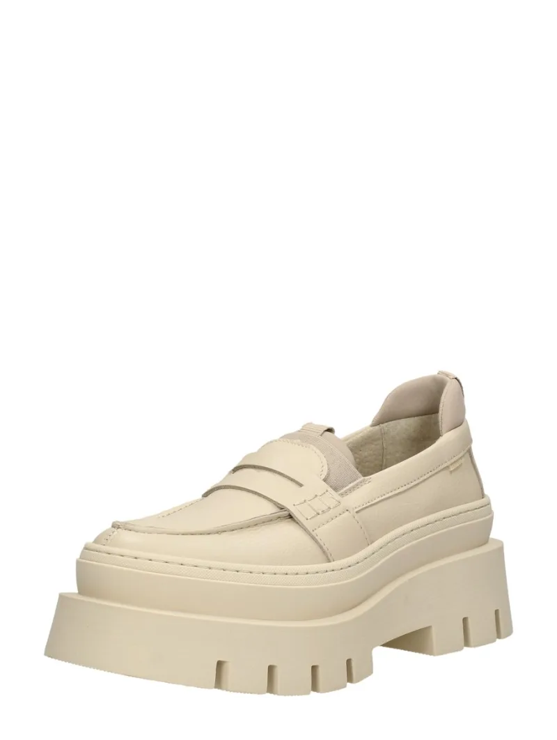 Bronx Evi-Ann, instappers & loafers voor dames in taupe, foto 2 van 2