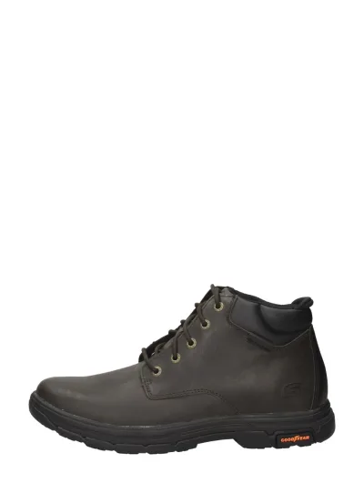 Skechers Relaxed Fit: Segment 2.0 - Brogden, hoge veterschoenen voor heren in donkerbruin, foto 1 van 4