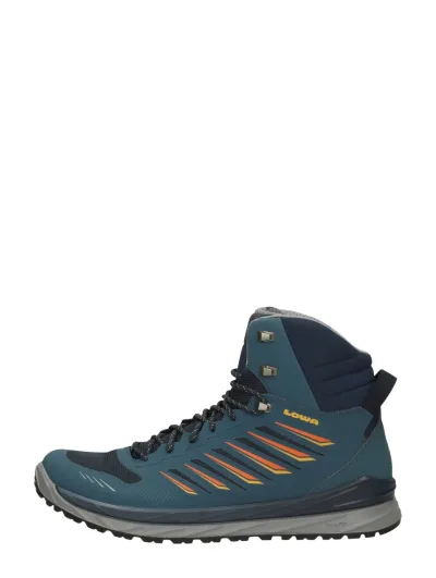 Lowa Axos GTX MID, hoge veterschoenen voor heren in blauw, foto 1 van 4