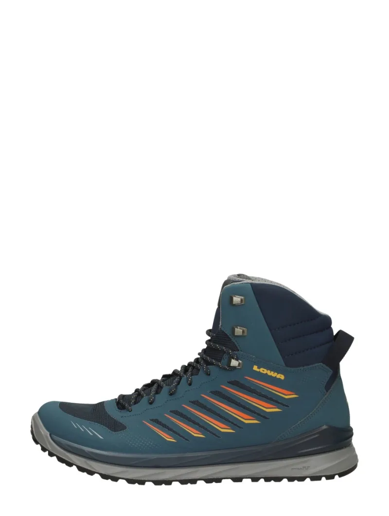 Lowa Axos GTX MID, hoge veterschoenen voor heren in blauw