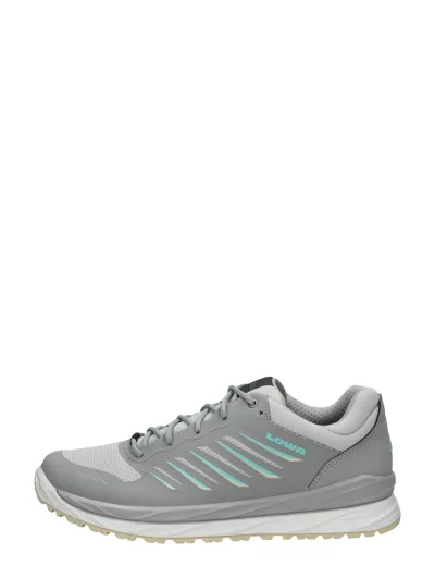 Lowa Axos GTX Lo Ws licht grijs, lage veterschoenen voor dames in lichtgrijs, foto 1 van 4
