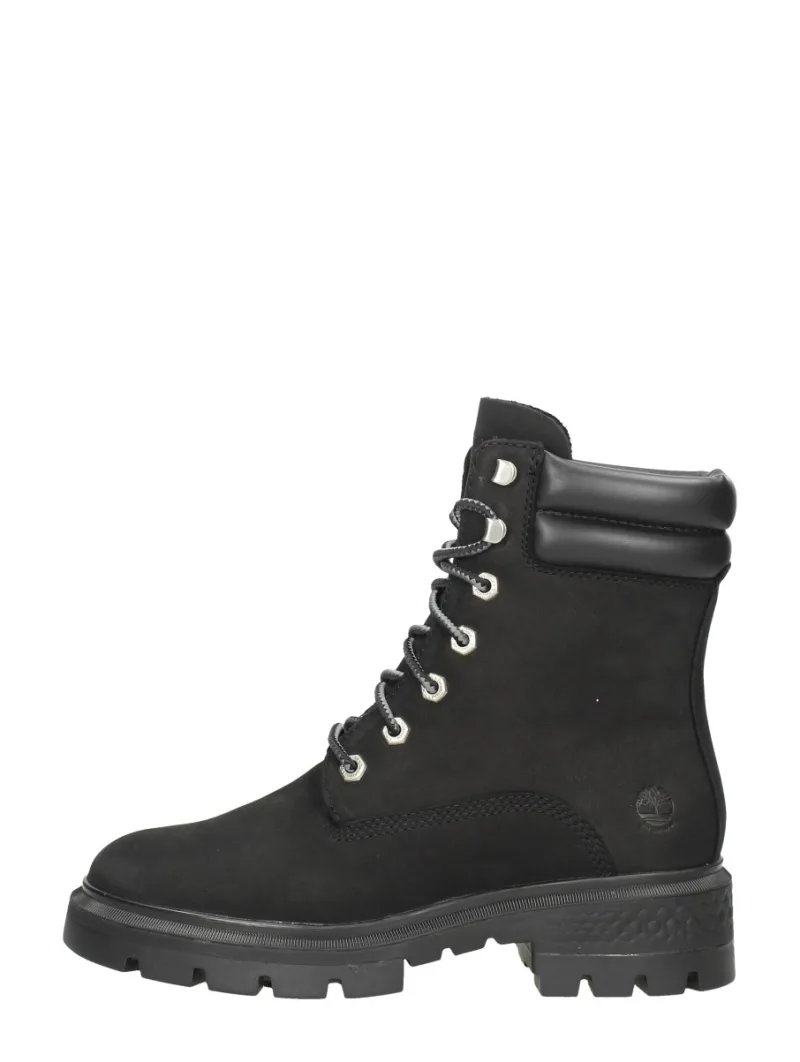 Timberland Cortina Valley 6 Inch Boot, hoge veterschoenen voor dames in zwart