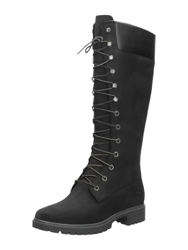 Timberland Premium 14 Inch Boot, lange laarzen voor dames in zwart, foto 2 van 2