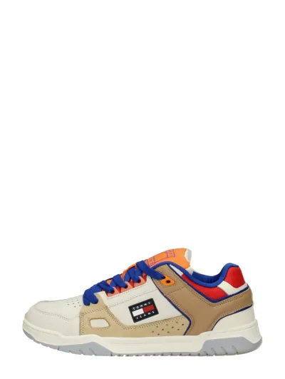 Tommy Hilfiger Tommy Jeans Skate Sneaker, lage sneakers voor heren in wit, foto 1 van 4