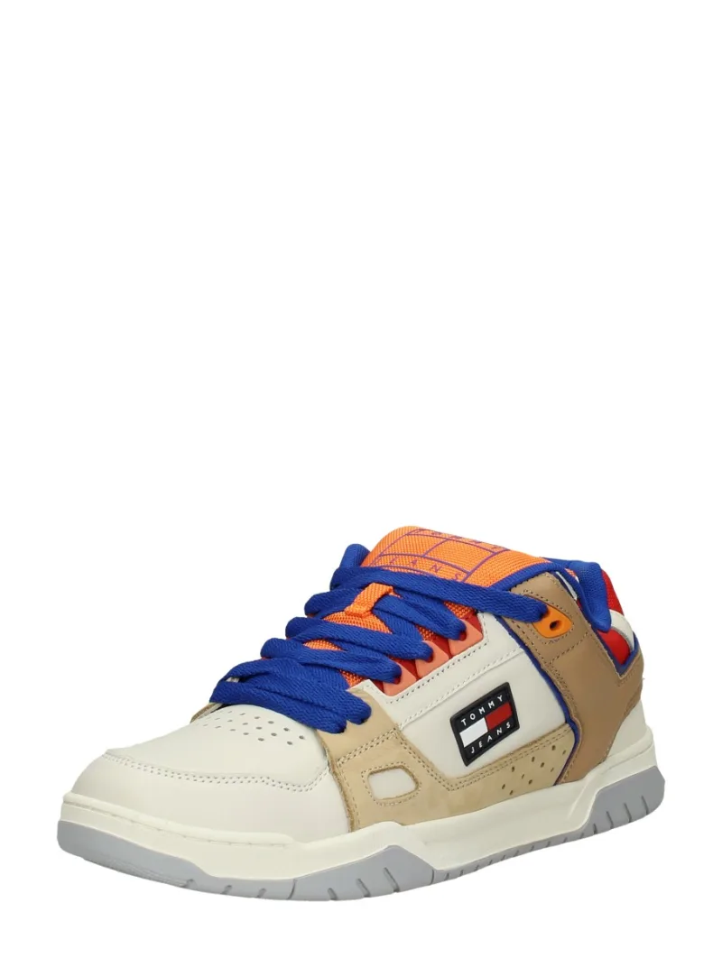 Tommy Hilfiger Tommy Jeans Skate Sneaker, lage sneakers voor heren in wit, foto 2 van 2