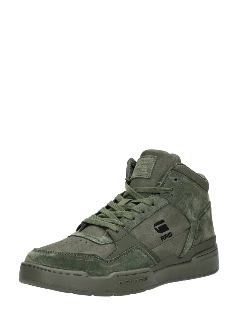 G-Star Attacc Mid TNL M, hoge veterschoenen voor heren in groen, foto 2 van 2