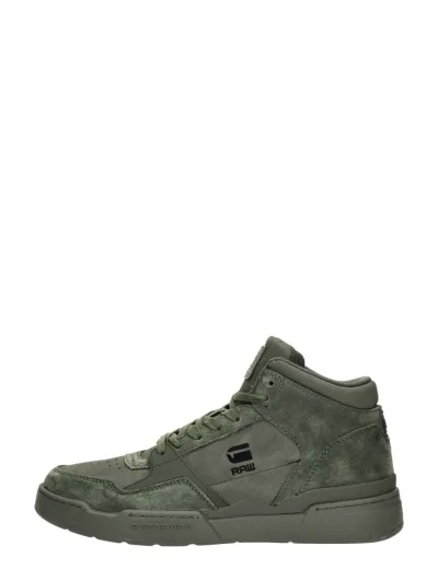 G-Star Attacc Mid TNL M, hoge veterschoenen voor heren in groen, foto 1 van 4