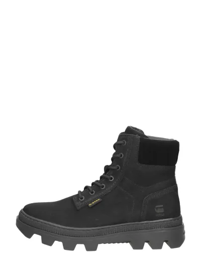 G-Star Noxer High Nub M, hoge veterschoenen voor heren in zwart, foto 1 van 4