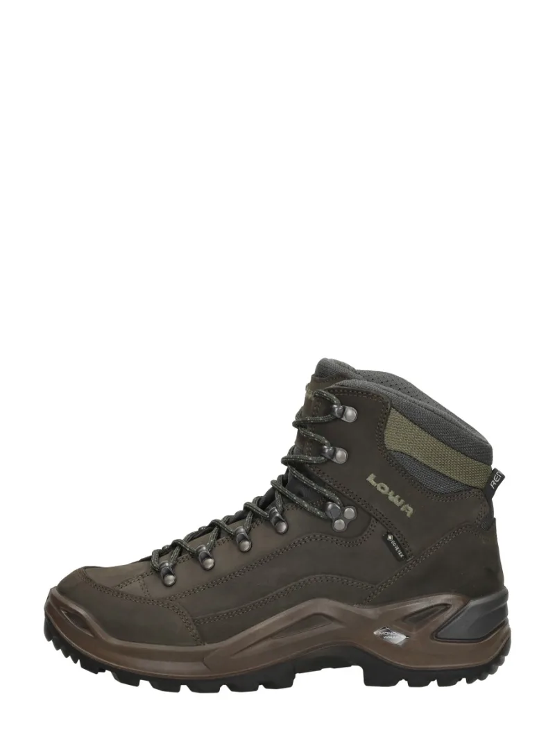 Lowa Renegade GTX Mid, hoge veterschoenen voor heren in donkerbruin