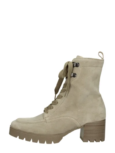 Gabor Veterschoenen Hak, veterschoenen hak voor dames in beige, foto 1 van 4