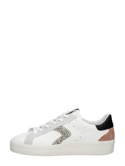 Maruti Moni, lage veterschoenen voor dames in wit, foto 1 van 4