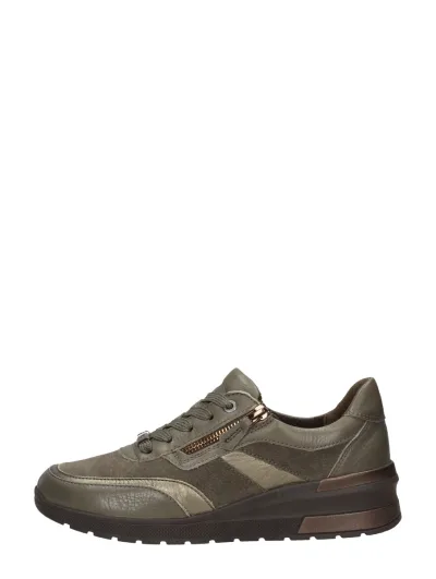 Ara Neapel, lage veterschoenen voor dames in taupe, foto 1 van 4