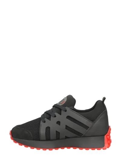 Red Rag Sneakers Laag, lage sneakers voor jongens in zwart, foto 1 van 4