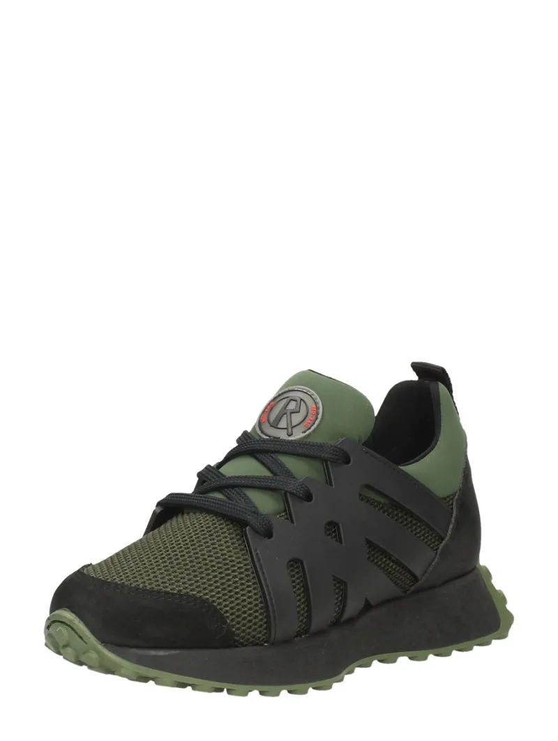 Red Rag Sneakers Laag, lage sneakers voor jongens in groen, foto 2 van 2