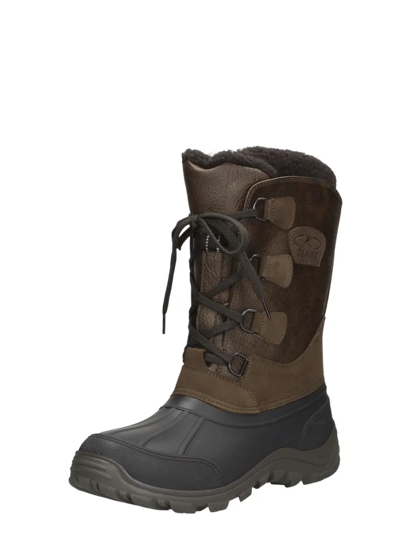Olang X-Cursion, snowboots voor heren in donkerbruin, foto 2 van 2