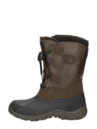 Olang X-Cursion, snowboots voor heren in donkerbruin, foto 1 van 4