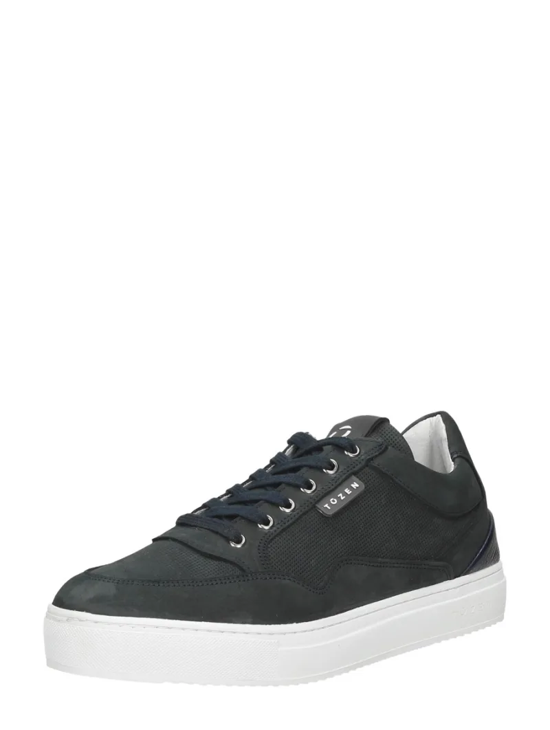 Tozen Katashi 2, lage veterschoenen voor heren in blauw, foto 2 van 2