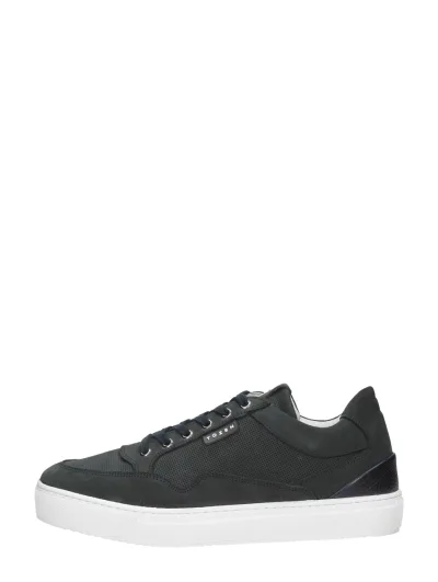 Tozen Katashi 2, lage veterschoenen voor heren in blauw, foto 1 van 4