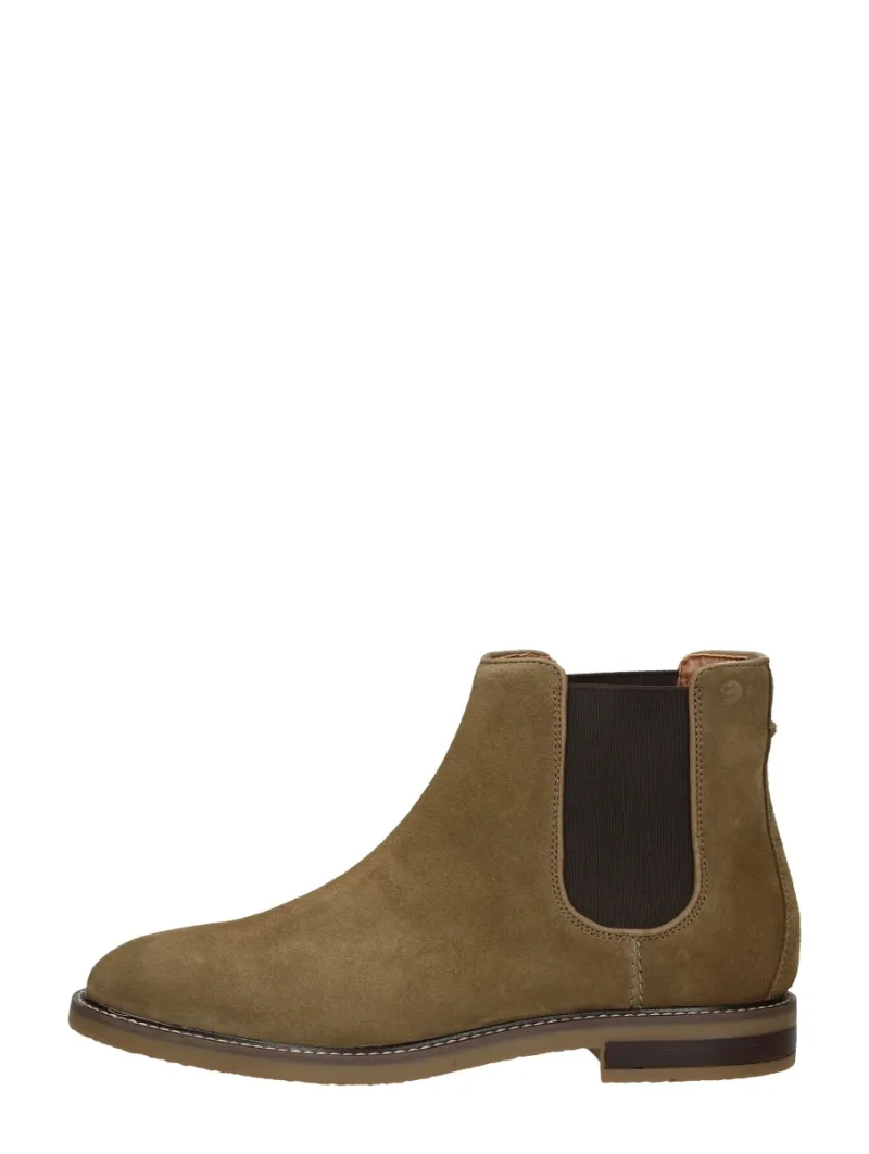 Clarks Jaxen Chelsea, enkellaarsjes & boots voor heren in taupe