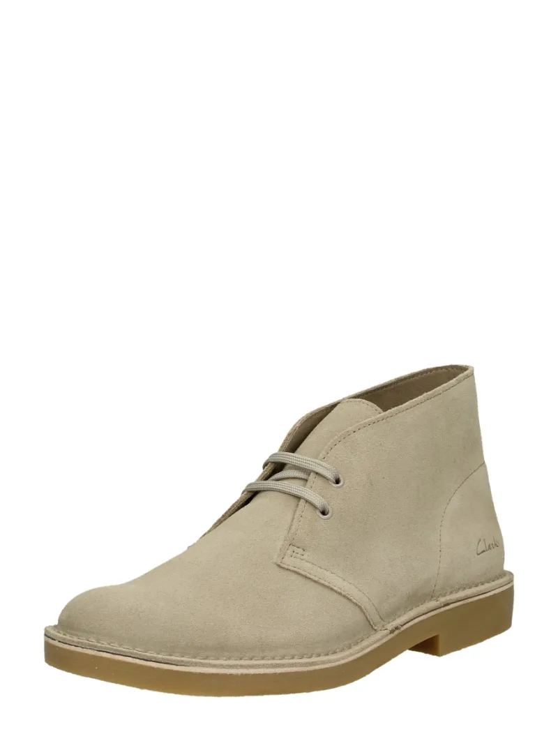 Clarks Desert Bt Evo, hoge veterschoenen voor heren in beige, foto 2 van 2