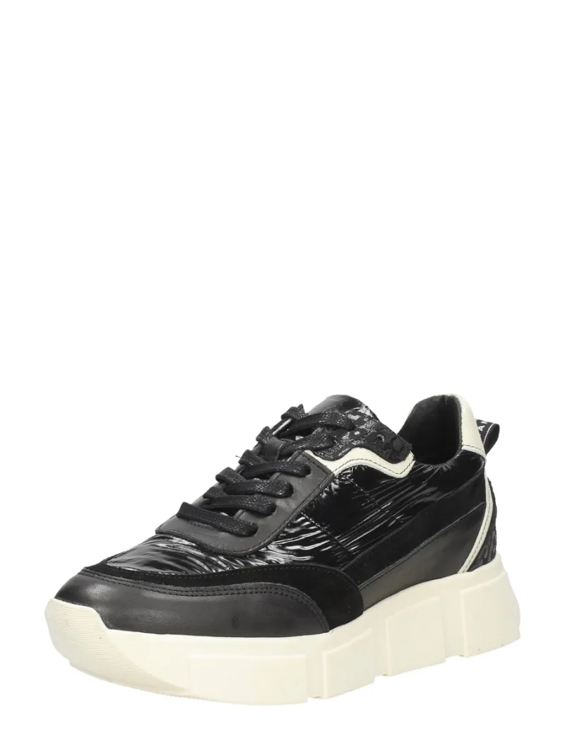 Tango Norah 1-I, lage veterschoenen voor dames in zwart, foto 2 van 2