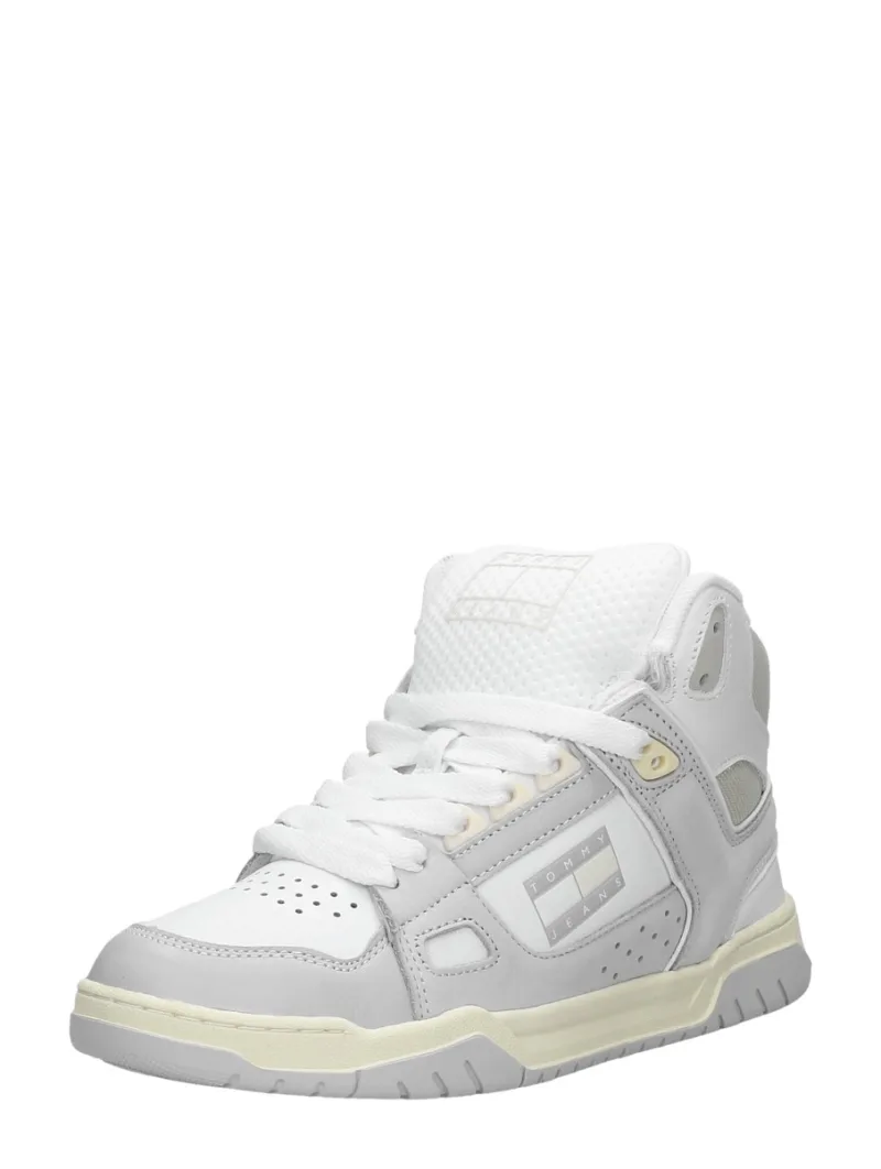 Tommy Hilfiger Tommy Jeans WMN Skate Retro, hoge sneakers voor dames in grijs, foto 2 van 2