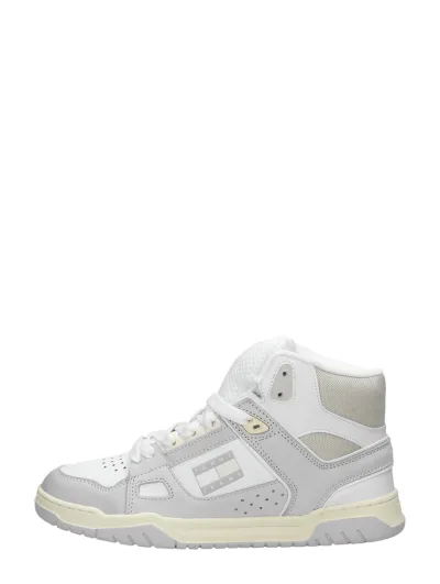 Tommy Hilfiger Tommy Jeans WMN Skate Retro, hoge sneakers voor dames in grijs, foto 1 van 4