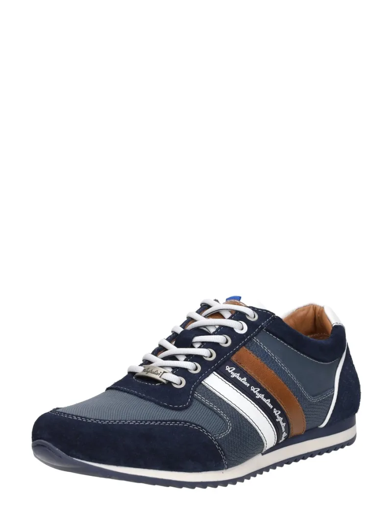 Australian Camaro, lage veterschoenen voor heren in blauw, foto 2 van 2