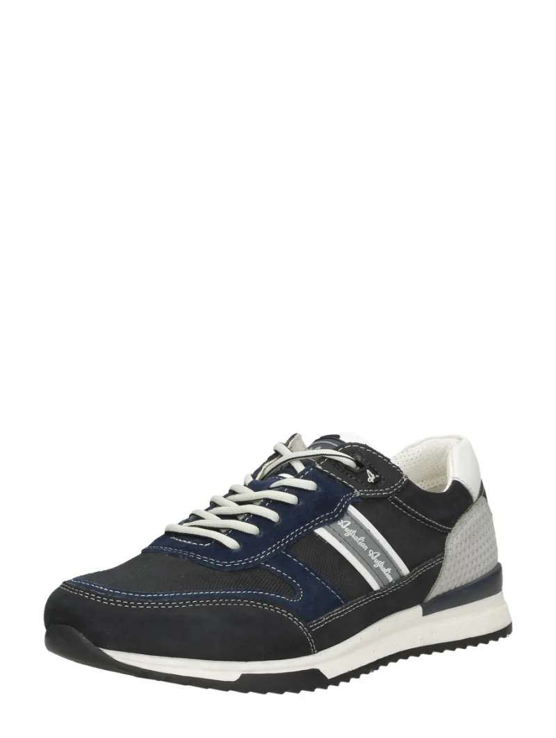 Australian Filmon, lage veterschoenen voor heren in blauw, foto 2 van 2
