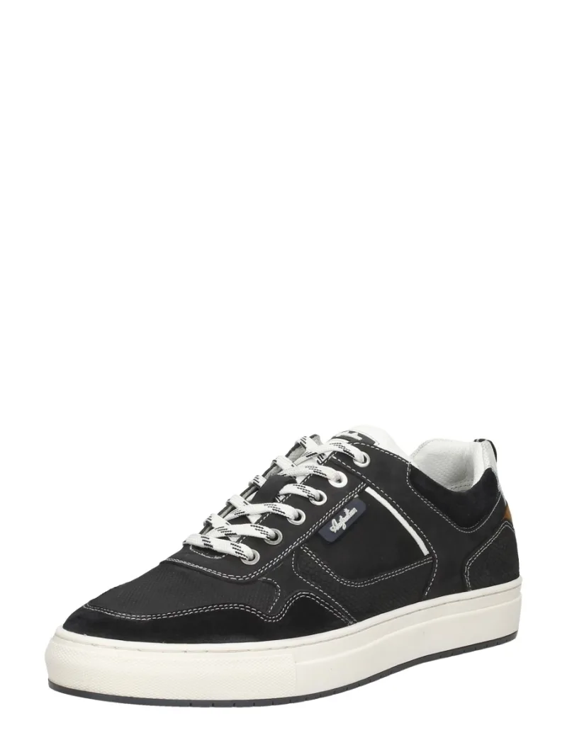 Australian Jason, lage veterschoenen voor heren in blauw, foto 2 van 2