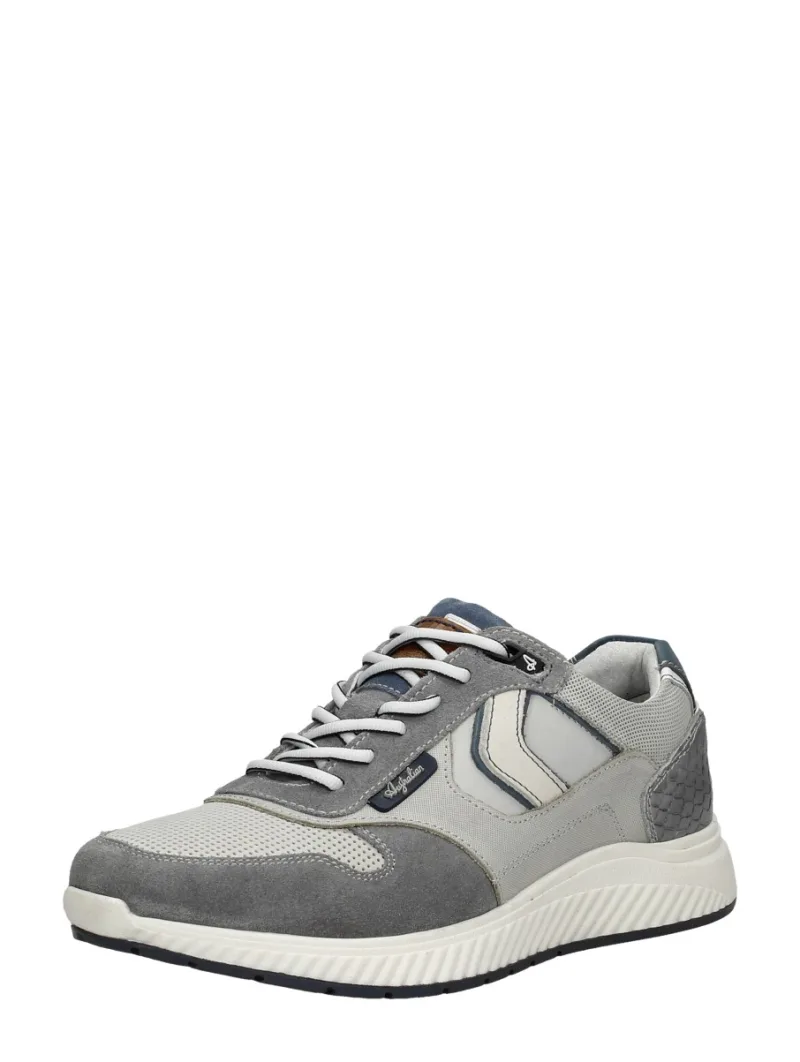 Australian Graham licht grijs, lage veterschoenen voor heren in lichtgrijs, foto 2 van 2