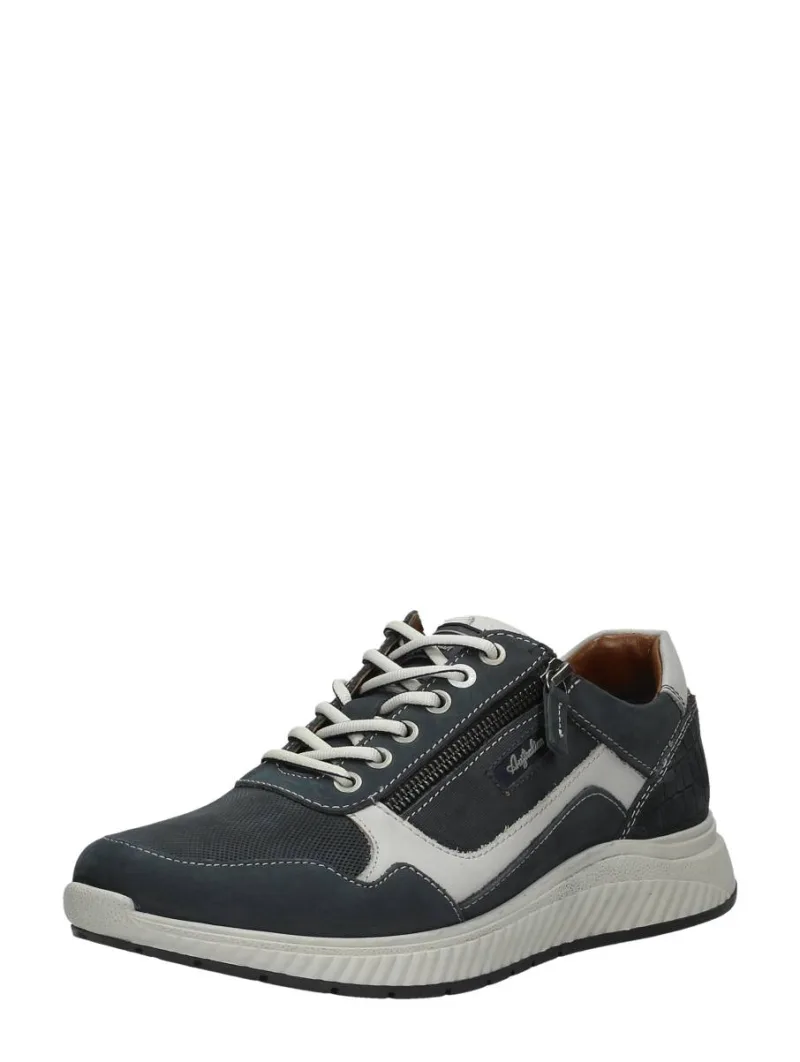 Australian Hatchback, lage veterschoenen voor heren in blauw, foto 2 van 2