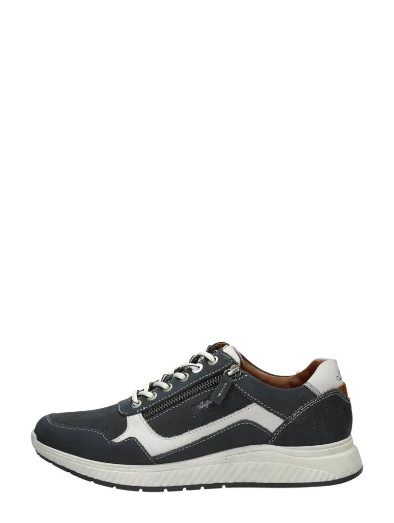 Australian Hatchback, lage veterschoenen voor heren in blauw, foto 1 van 4
