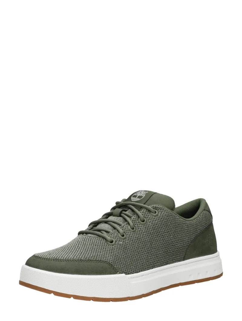 Timberland Maple Grove Knit Ox, lage veterschoenen voor heren in groen, foto 2 van 2