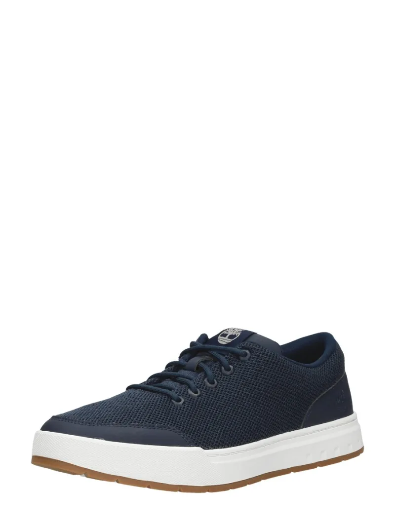Timberland Maple Grove Knit Ox, lage veterschoenen voor heren in blauw, foto 2 van 2