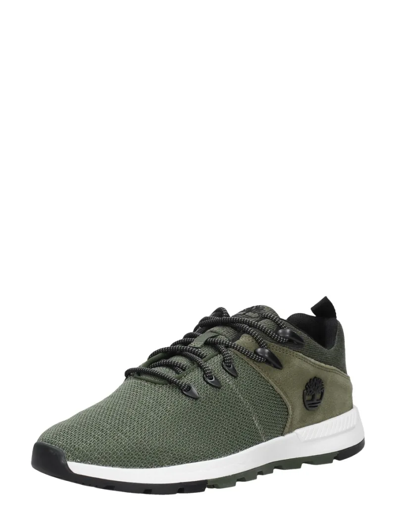 Timberland Sprint Trekker Low Knit, lage veterschoenen voor heren in groen, foto 2 van 2